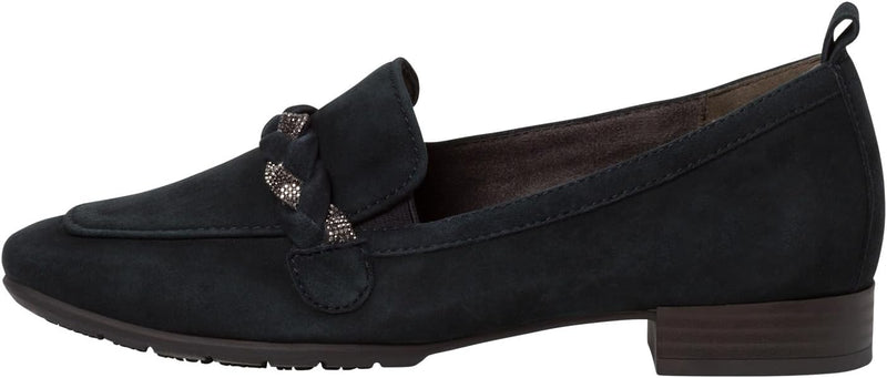 Tamaris Comfort Damen Slipper 8-84205-41 weit 37 EU Weit Navy, 37 EU Weit Navy