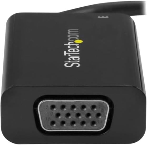 StarTech.com USB-C auf VGA Adapter mit Power Delivery - 1080p USB Typ-C auf VGA Monitor Video Konver