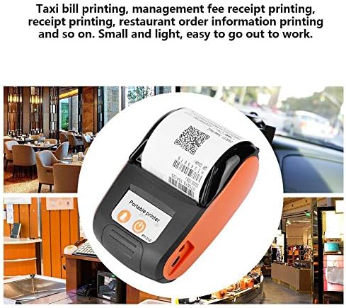 Thermodrucker, kabelloser tragbarer Bondrucker Bluetooth 4.0-Thermodrucker 58 mm Für das Geschäft Re