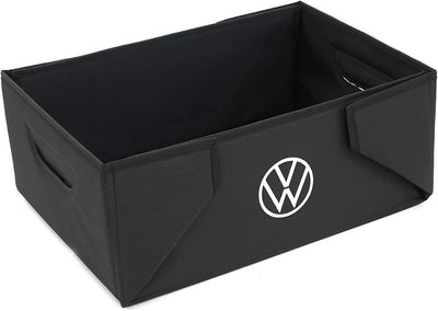 Volkswagen 7T0061109A Faltbox Tasche Box Kofferraumbox Einkaufskorb Faltkiste, schwarz