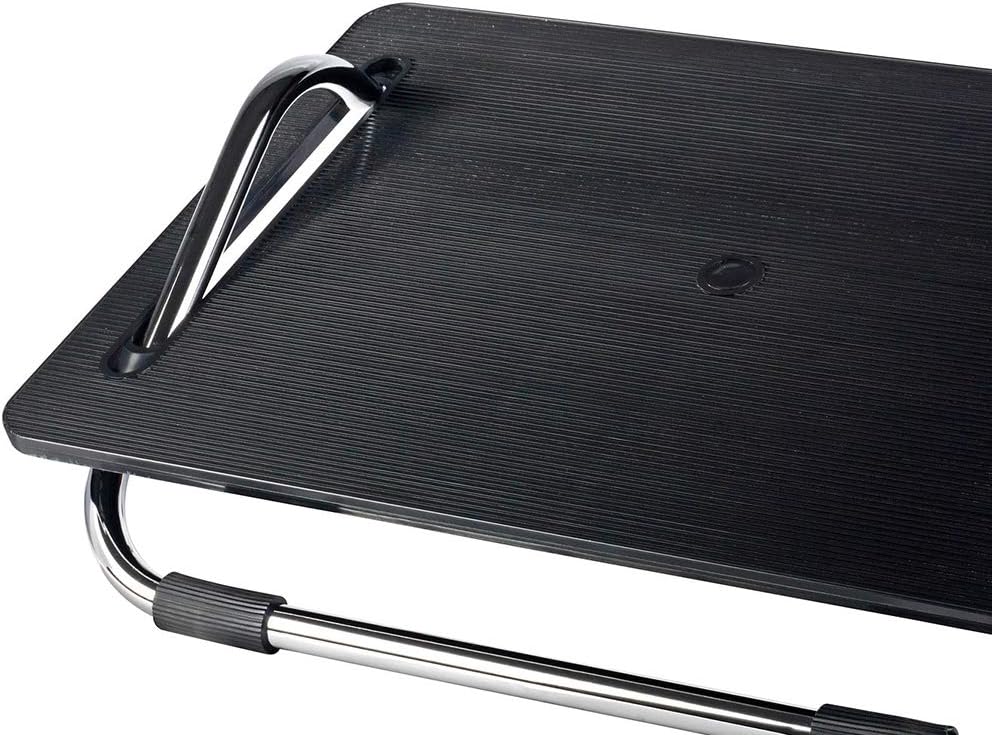 IKEA Dagotto Fussstütze, Schwarz, 2 Stück, 49,5 x 38,1 x 14,7 cm Schwarz Pack of 2, 19 1/4 "x 15 "x