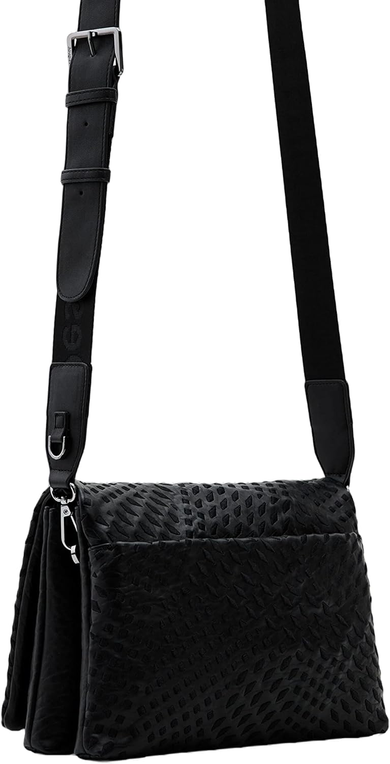 Desigual Women's Black Bag_Magna Dortmund Flap 2000