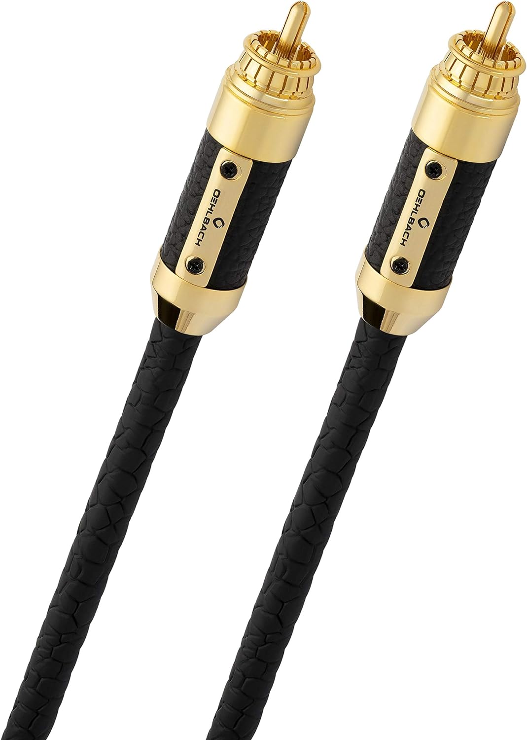 Oehlbach XXL Black Connection Master - State of The Art Cinch Audiokabel Set (Made in Germany, HPOCC