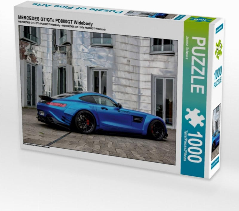 CALVENDO Puzzle Mercedes GT/GTs PD800GT Widebody - 1000 Teile Foto-Puzzle für glückliche Stunden, 10