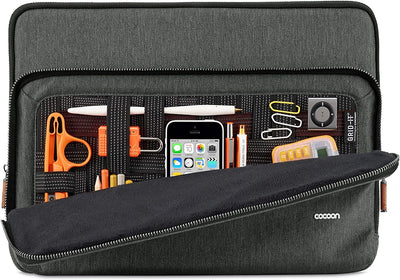 Cocoon GRAPHITE - Case and Organizer Macbook 15' , Business Bag , Fake Fur Padded , Laptop Protectio