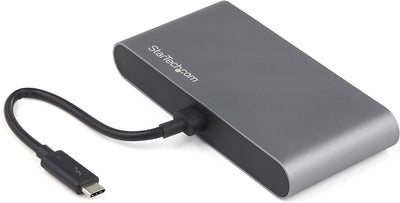 StarTech.com Thunderbolt 3 Mini Dock - Tragbare TB3-Dockingstation mit dual Monitoren und DP 4K 60 H