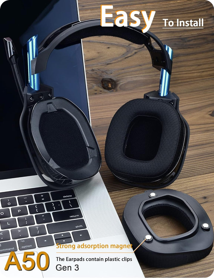 A50 Gen 3 Mod Kit – defean Ersatz-Ohrpolster und Kopfband, kompatibel mit Astro A50 Gen 3 Headset, O