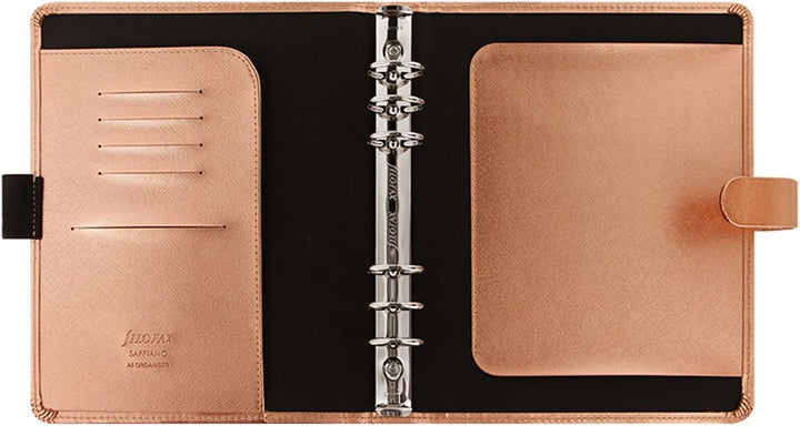 Filofax A5 Saffiano Terminplaner – Rose Gold, 18-022572, gold