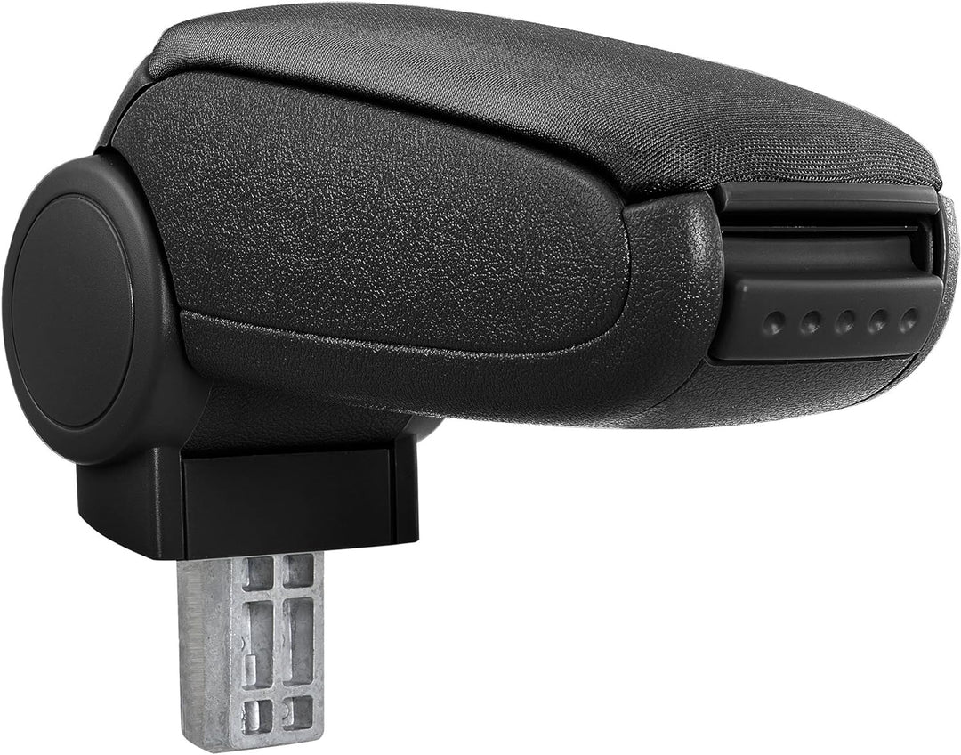 Mittelarmlehne Passgenau - Schwarz - Fahrzeugspezifisch Armauflage mit Staufach - gepolstert Stoffde