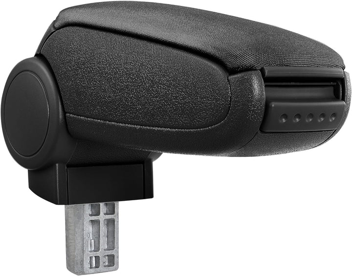 Mittelarmlehne Passgenau - Schwarz - Fahrzeugspezifisch Armauflage mit Staufach - gepolstert Stoffde