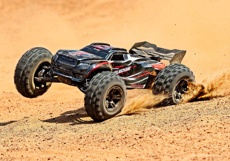 TRAXXAS Sledge 6S Rot Brushless 1:8 RC Modellauto Truggy Allradantrieb (4WD) RTR 2,4 GHz