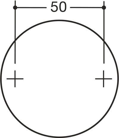 vasalat Wandhaken HEWI Tiefe 100mm 3er Set Polyamid reinweiss Tiefe 100 mm, Tiefe 100 mm