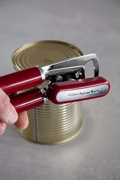 KitchenAid Klassischer Multifunktions-Dosenöffner/Flaschenöffner, 21 cm, Empire Red Einheitsgrösse R