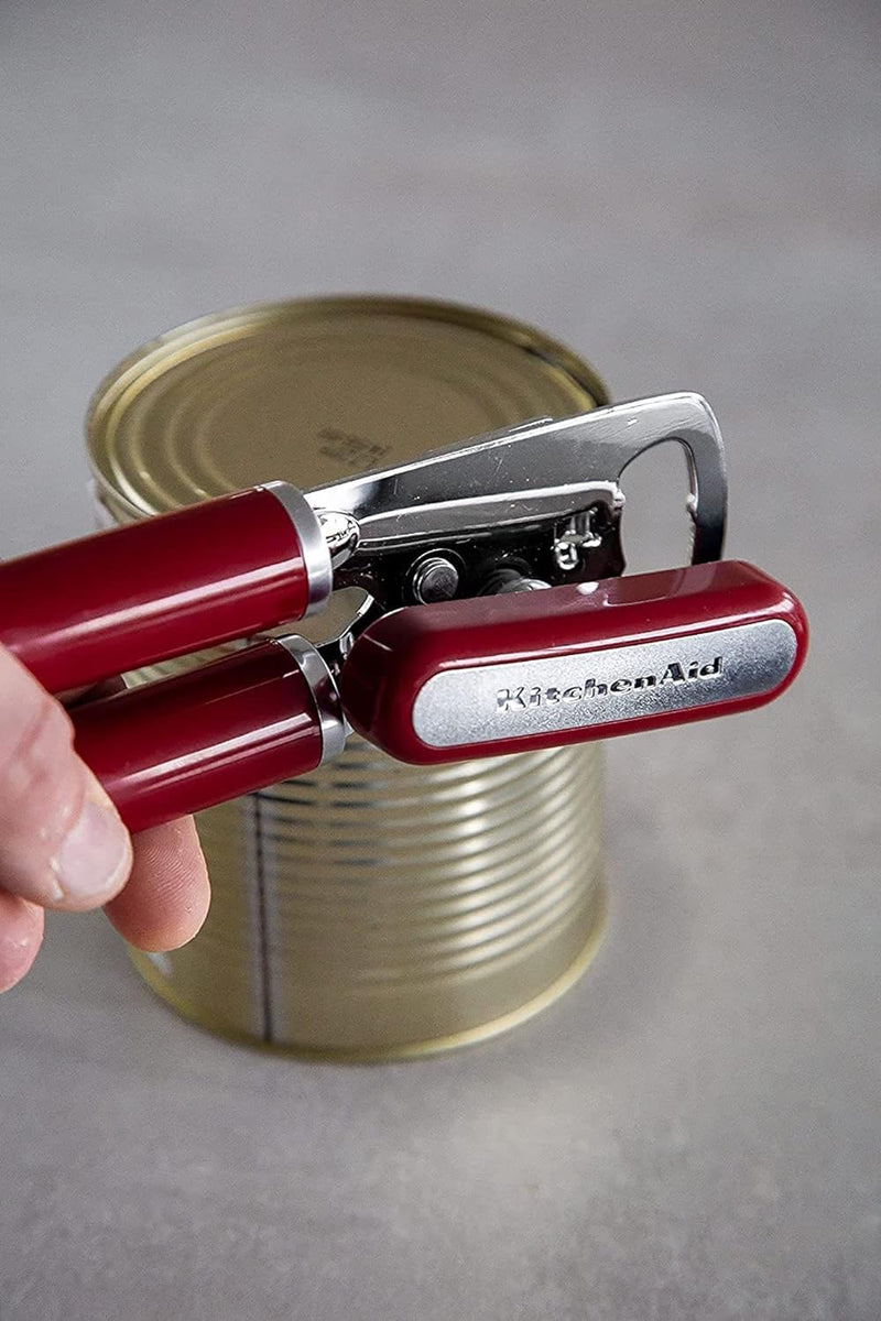 KitchenAid Klassischer Multifunktions-Dosenöffner/Flaschenöffner, 21 cm, Empire Red Einheitsgrösse R