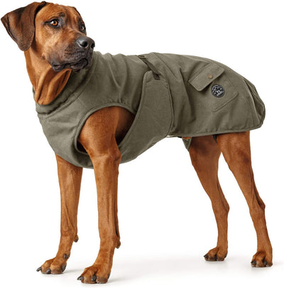 HUNTER UPPSALA TREND Hundemantel, Parker, mit Baumwolle, gefüttert, 25, khaki khaki 25, khaki 25