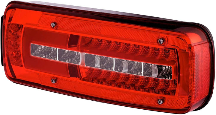 HELLA - Heckleuchte - Truck Full LED - LED - 24V - 2VP 012 381-221 Standard Ausführung rechts HDSCS