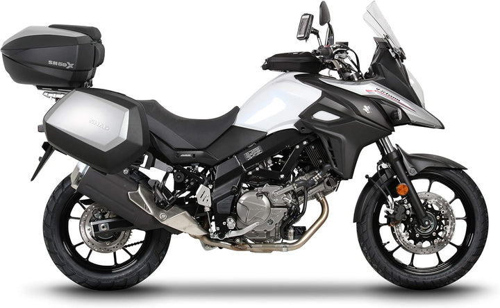 S0vs694p - seitliche taschen halterungen, dübel, befestigungen 4p system kompatibel mit suzuki vstro