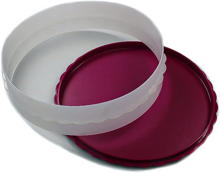 Tupperware Hochstapler Exclusiv Dunkelpink Kuchen Torte für Tortentwist Twist 38459
