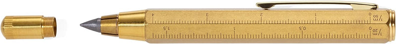 TROIKA ZIMMERMANN 5,6 – PEN56/AB – Zimmermannsbleistift – für Architekten– Fallminen-Stift (5,6 mm H