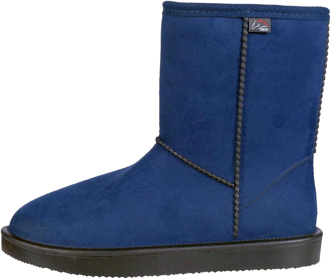 HKM Allwetterstiefel Davos pink 34 EU Dunkelblau, 34 EU Dunkelblau