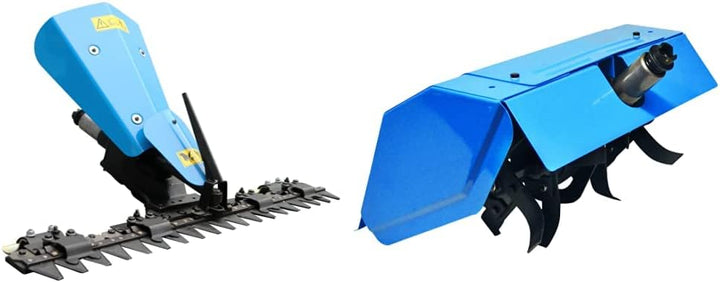 Güde 95181 GBM 970 Balkenmäher zu 95180, 152 x 98 x 151 cm & 95183 GGF 620 Gartenfräse zu 95180, Bla