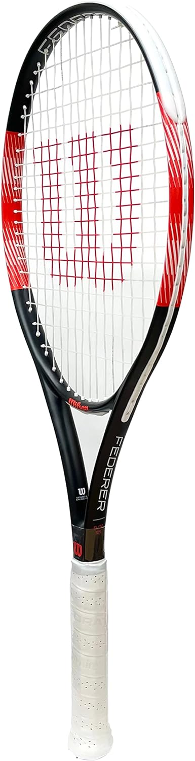 Wilson Federer Elite 105 Tennisschläger für Erwachsene, erhältlich in den Griffgrössen 1 bis 4