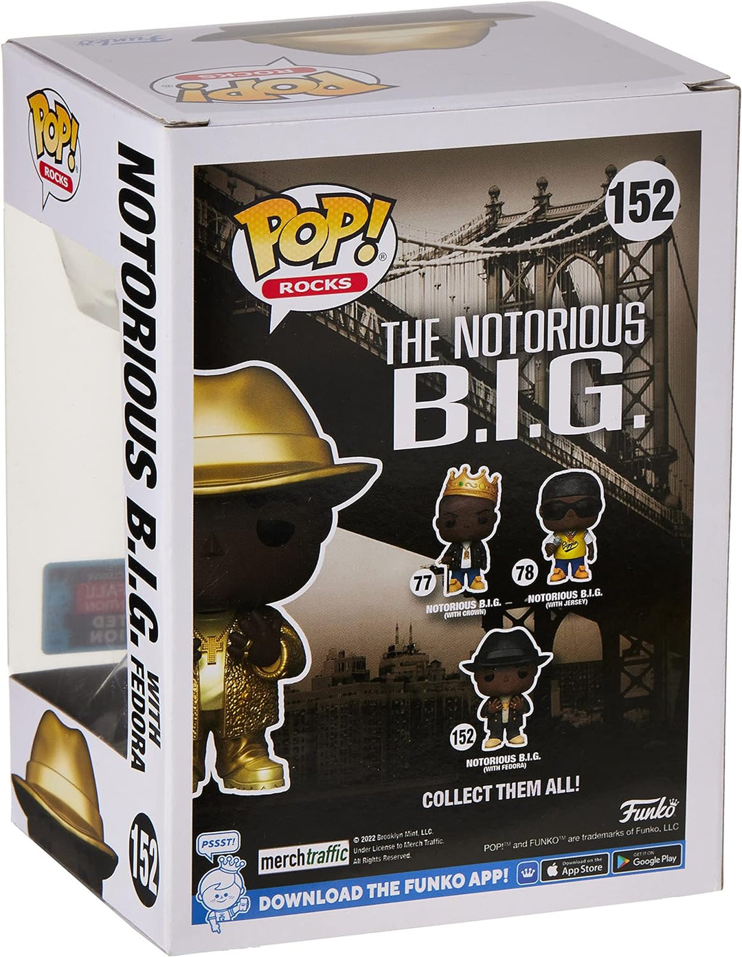 THE NOTORIOUS B.I.G. WITH FEDORA