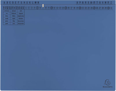 Exacompta 371107B 25er Pack Premium Kanzlei Hängehefter Exaflex Links- oder Rechtsheftung, extra sta