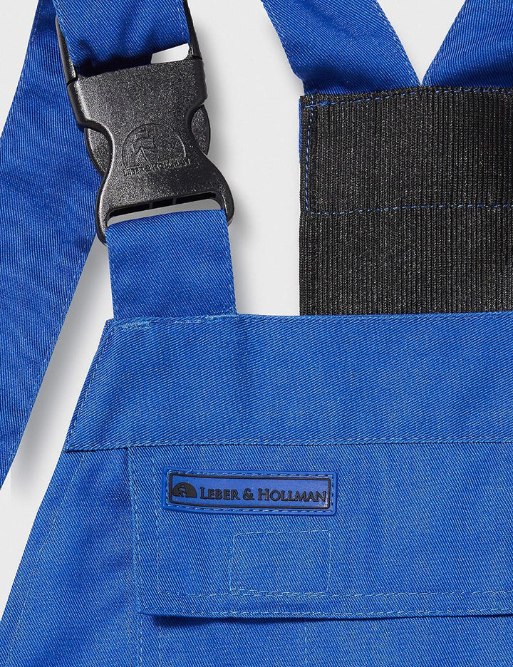 Leber&Hollman LH-WOMBISER_N38 Wovico Schutzlatzhose, Blau, 38 Grösse