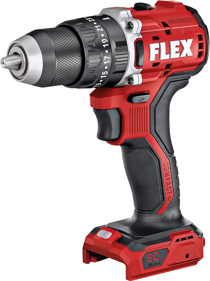 Flex Akku Schlagbohrschrauber PD 2G 18.0-EC LD C (Akkuschrauber, 18 V, bürstenloser Motor, 2-Gänge,