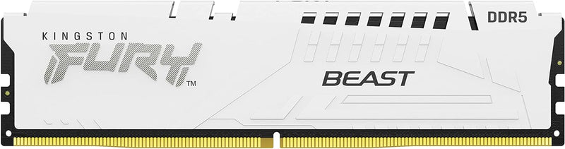 Kingston FURY Beast Weiss EXPO 64GB 6000MT/s DDR5 CL36 DIMM Desktop Gaming Speicher Kit mit 2 - KF56