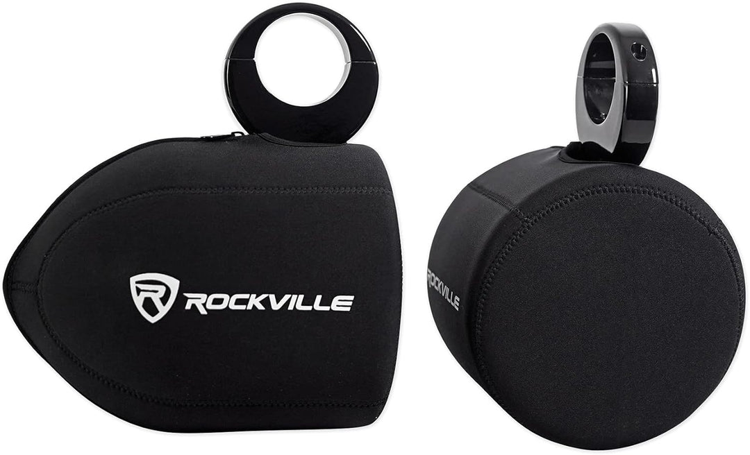 Paar Rockville rwbc Neopren Cover für 16,5 cm Marine Wakeboard Tower Lautsprecher