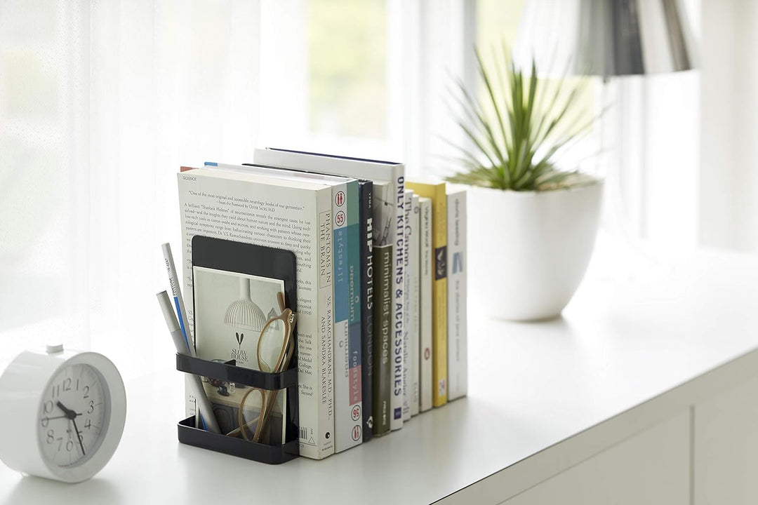 Bookends - Tower - black Schwarz, Schwarz