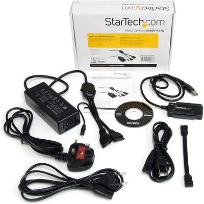 StarTech.com USB 2.0 auf SATA IDE Adapterkabel - USB2 S-ATA Adapter/ Konverter Kit - 2 x IDE (40/44p