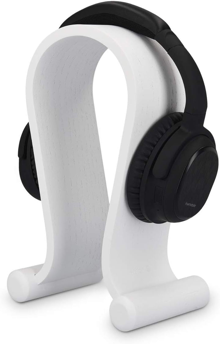 kalibri Kopfhörerhalter Kopfhörerständer Universal aus Holz - Kopfhörer Halter Headset Halterung - O