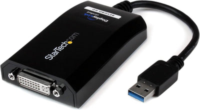 StarTech.com USB 3.0 auf DVI / VGA Adapter - 2048x1152 - Externe Video und Grafikkarte - Adapterkabe
