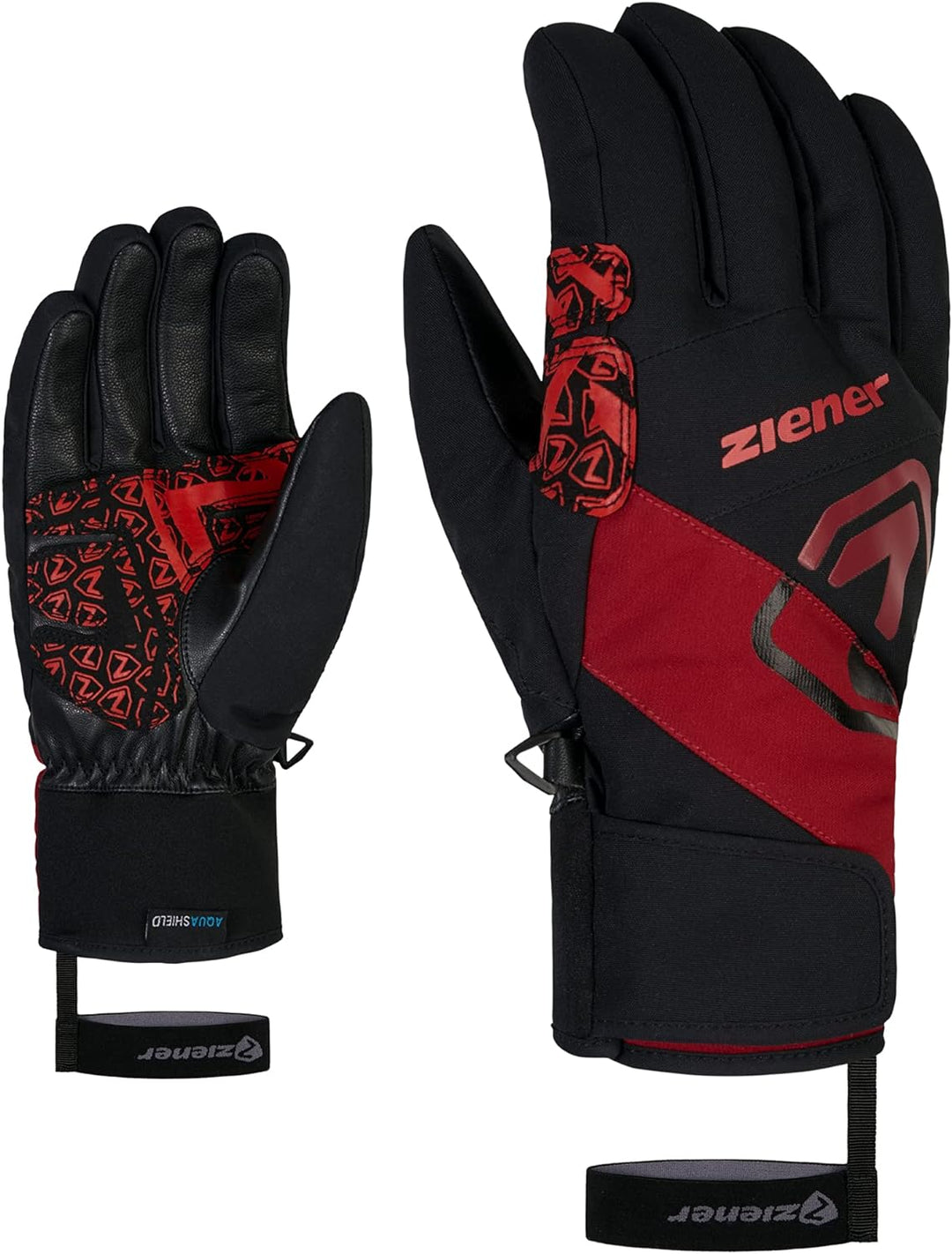 Ziener GAURI, black.red pepper, 11
