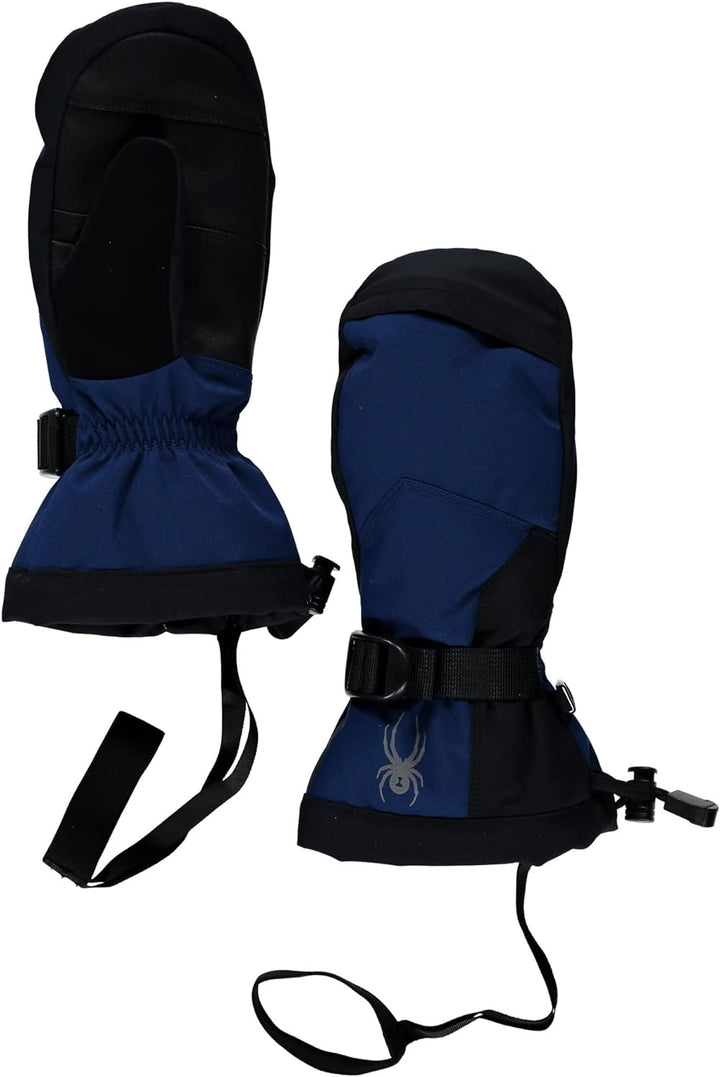 Spyder Finn Winter Jungen Ski Fäustling Handschuhe Navy - XL