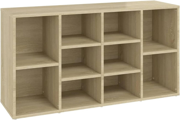 Tidyard Schuhbank Sitzbank 10 Fächer Sitztruhe Schuhschrank Schuhablage Schuhregal Schuhaufbewahrung