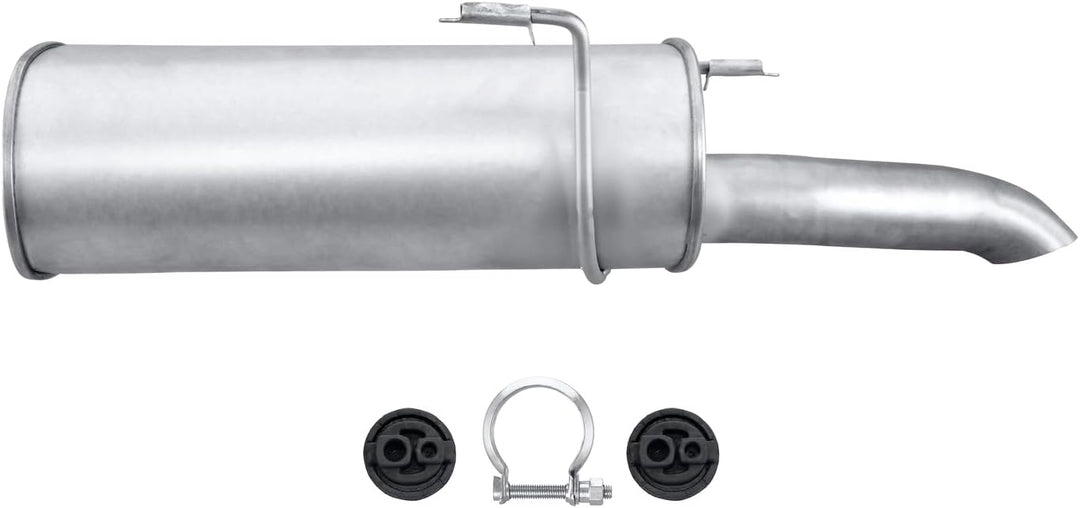 HELLA 8LD 366 032-161 Endschalldämpfer - Easy2Fit® Kit - hinten - einteilig - Set mit Anbauteilen