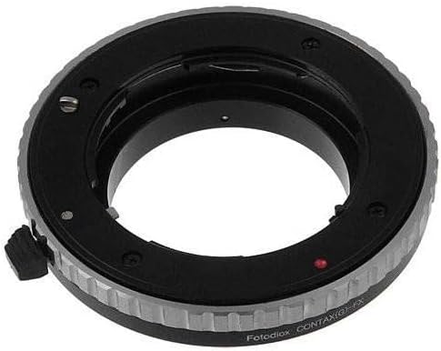 Fotodiox Lens Mount Adapter Compatible with Select Contax G Lenses on Fujifilm X-Mount Cameras Conta