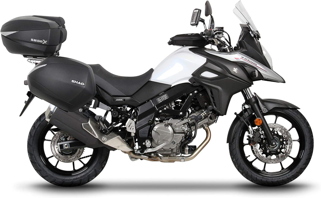 S0vs694p - seitliche taschen halterungen, dübel, befestigungen 4p system kompatibel mit suzuki vstro