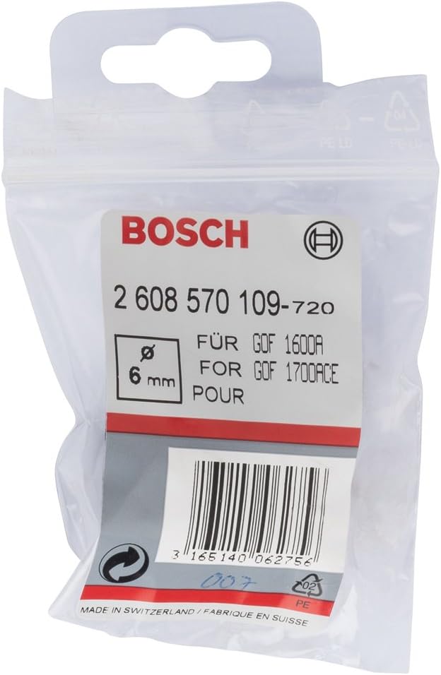 Bosch Professional Zubehör 2608570109 Spannzange 6 mm, 27 mm, 6 mm, 27 mm