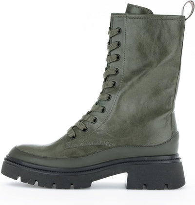 Gabor Damen Biker Boots, Frauen Stiefeletten,Wechselfussbett 37 EU Grau Fucile 29, 37 EU Grau Fucile