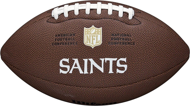 Wilson Sporting Goods NFL Team Logo Composite Fussball New Orleans Saints, New Orleans Saints