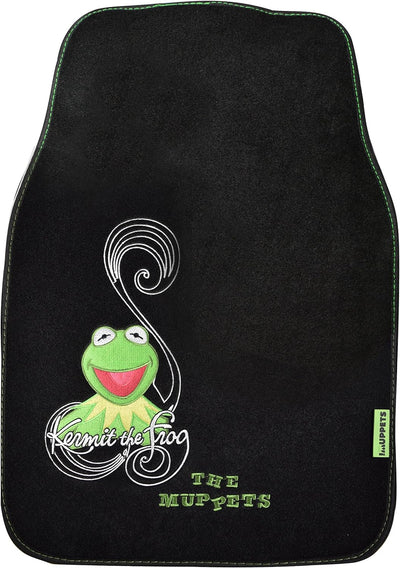 The Muppets Auto Fussmatten Set Bestickt 4-teilig, Auto Teppich universal, Automatte rutschfest, Sto