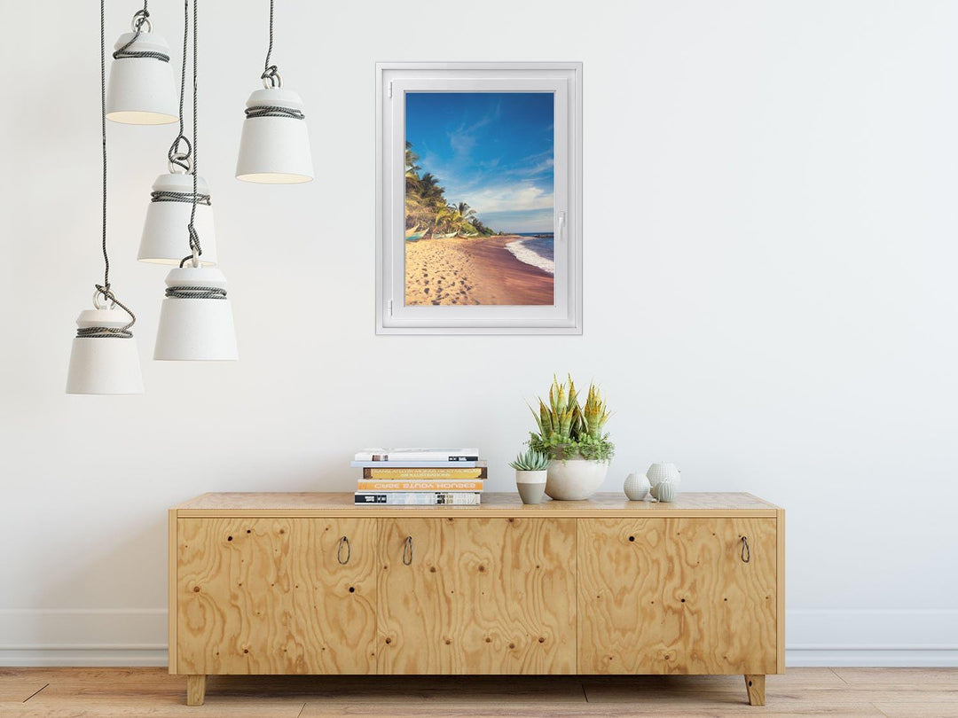 Fensterfolie Sichtschutz I Hochwertige Klebefolie für Fenster - Sticker I Deko Folie für Küche, Bad,