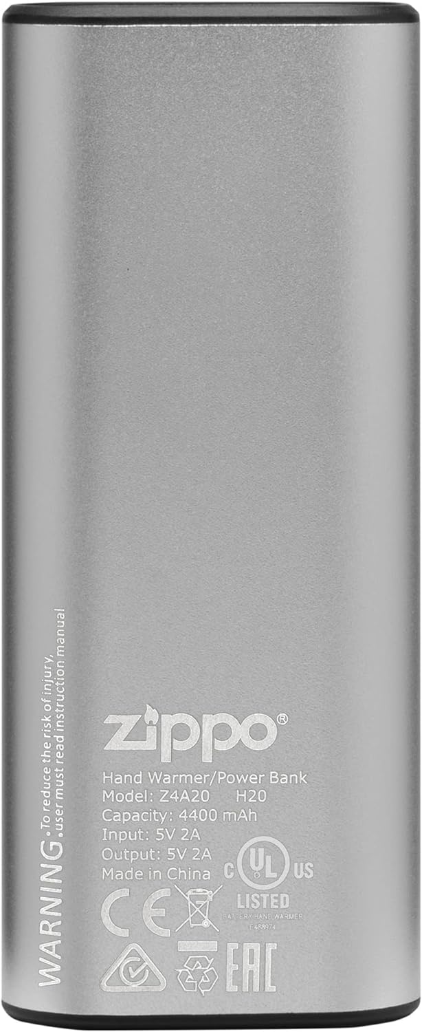 Zippo Unisex-Adult Heatbank 6 Handwärmer Einheitsgrösse Silber, Einheitsgrösse Silber