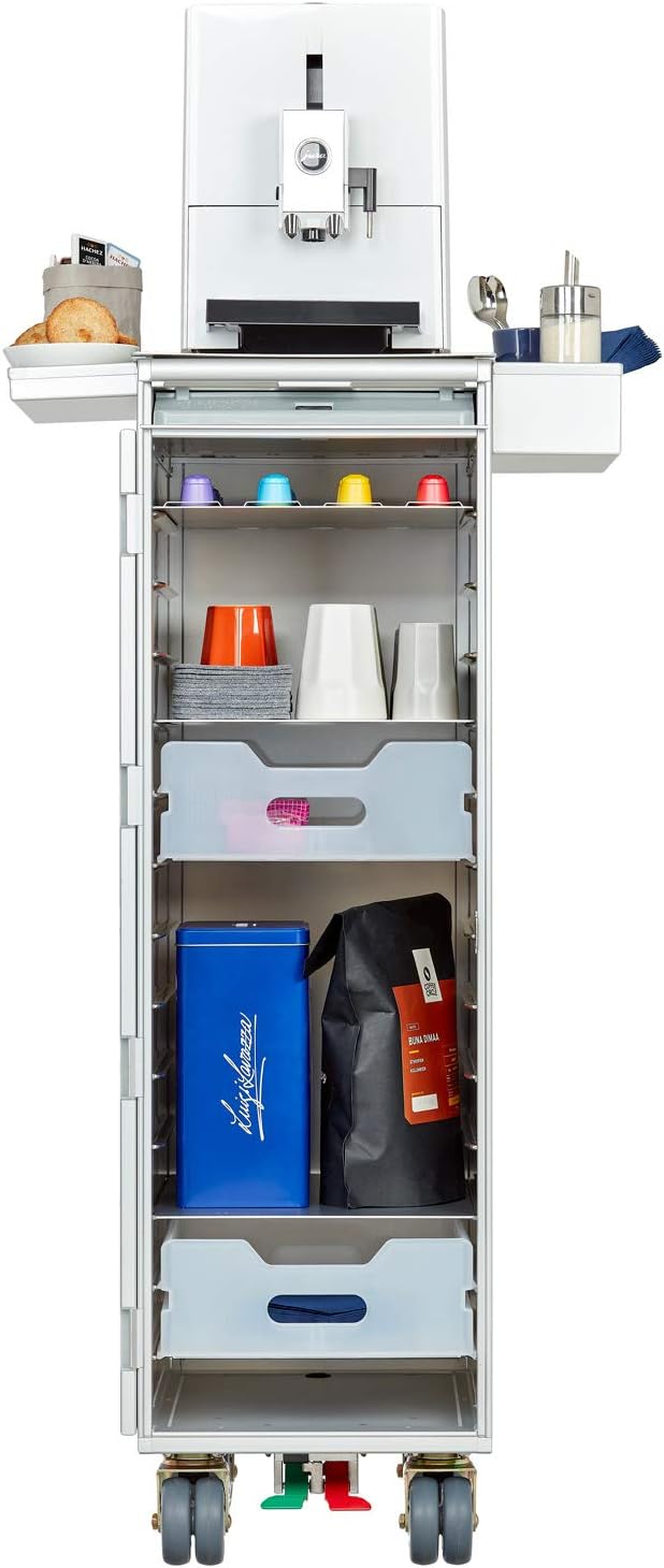Ausstattungspaket Kaffeebar, Zubehör für Airline Trolleys, Kaffeebar-Möbel (Kunststoff, ATLAS + 2x S