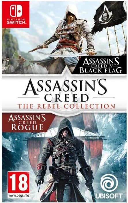 Assassin's Creed Schwarze Flagge + Rogue – Schalter